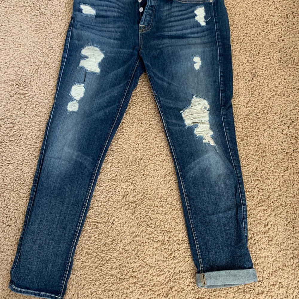 7 for all mankind Josefina Skinny boyfriend jeans